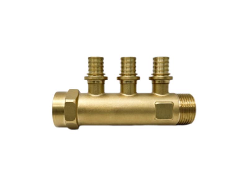 Tek parça pirinç manifold