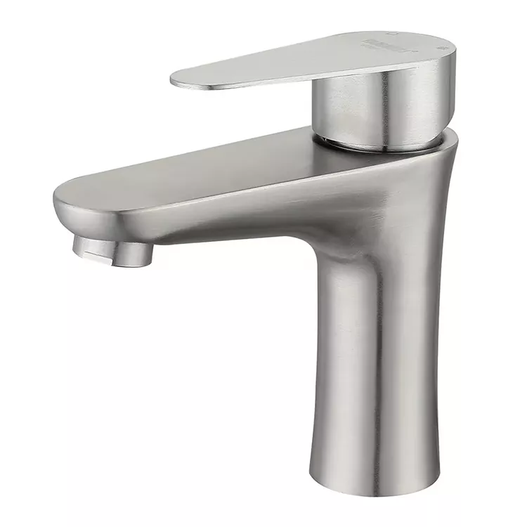 İnce Bel Lavabo Bataryası Musluğu (Sıcak-Soğuk)